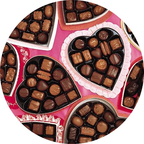 Tortendekoration zum Valentinstag 2010